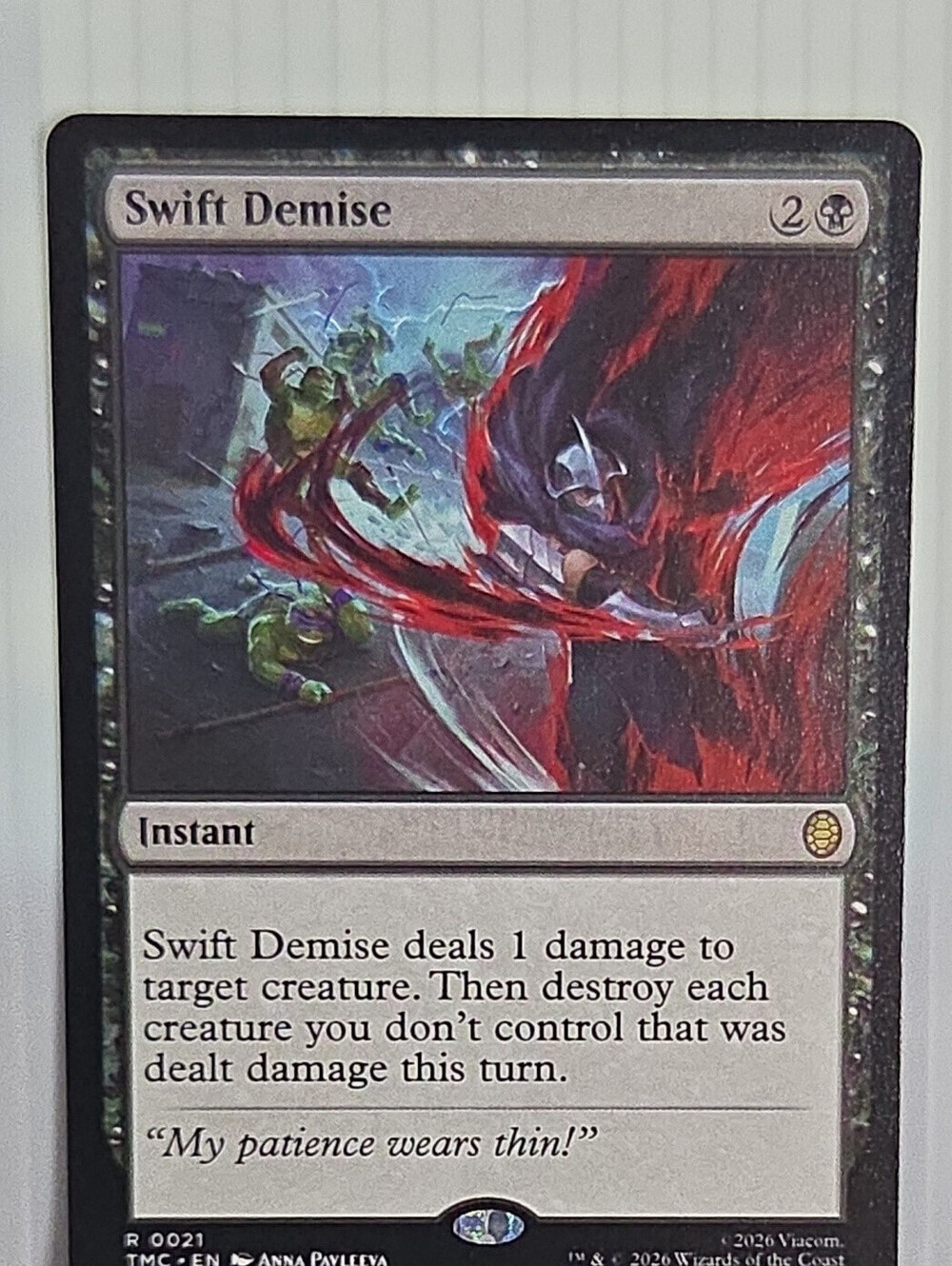 Swift Demise Commander: Teenage Mutant Ninja Turtles Regular
